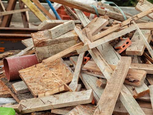 wood lumber demolition dumpster Nampa Boise
